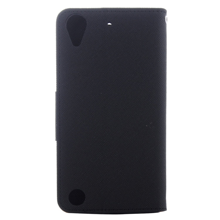 For HTC Desire 530 Cross Texture Horizontal Flip Leather Case with Magnetic Buckle & Holder & Card Slots & Wallet