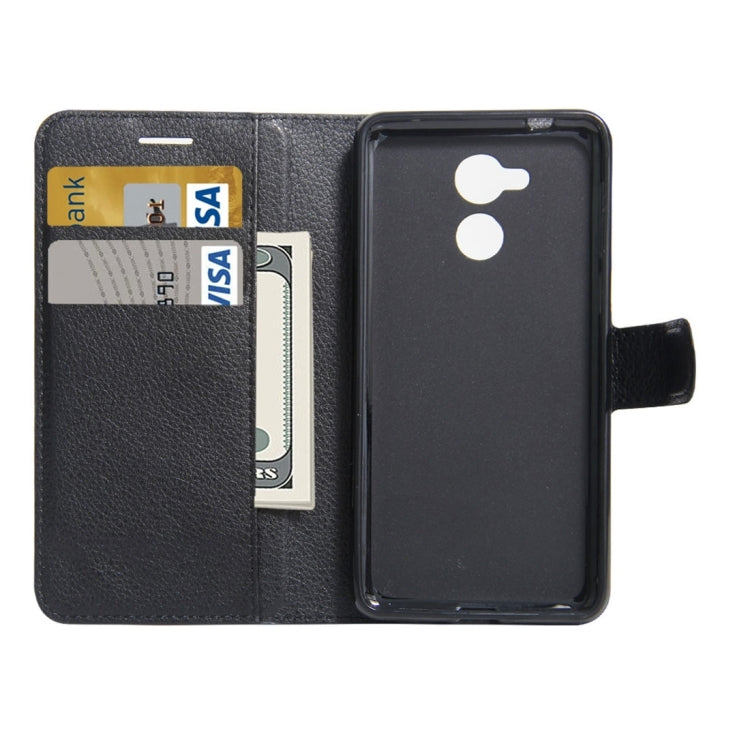 For Huawei Enjoy 6s Litchi Texture Horizontal Flip Leather Case with Holder & Card Slots & Wallet