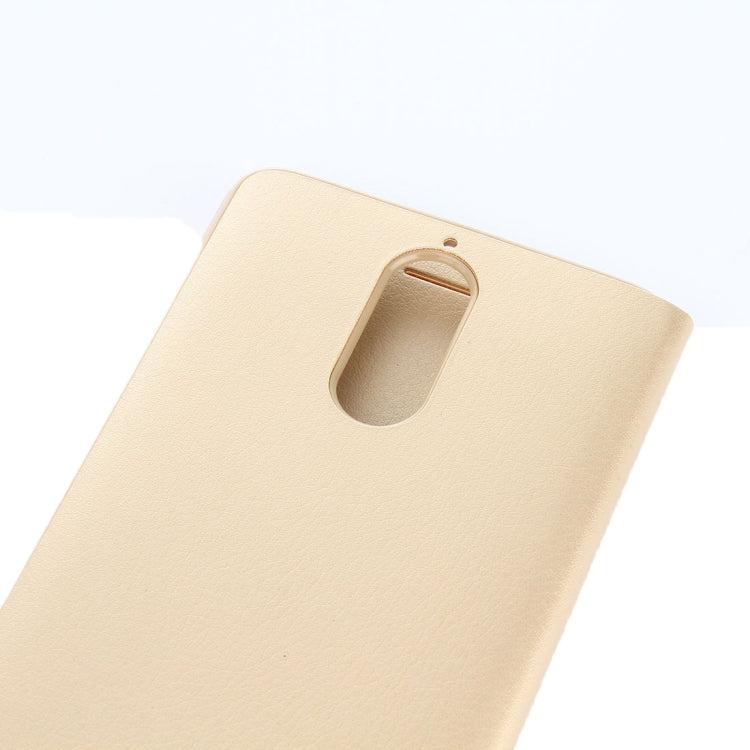 For Huawei Mate 9 Pro Porsche Design Litchi Texture Horizontal Flip Leather Case with Call Display ID & Sleep / Wake-up Function