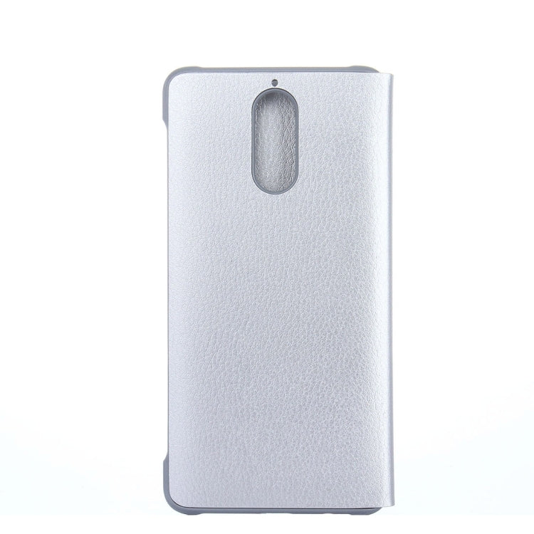 For Huawei Mate 9 Pro Porsche Design Litchi Texture Horizontal Flip Leather Case with Call Display ID & Sleep / Wake-up Function