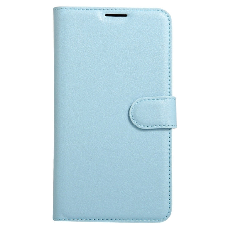For ZTE Grand X 4 Litchi Texture Horizontal Flip Leather Case with Holder & Card Slots & Wallet