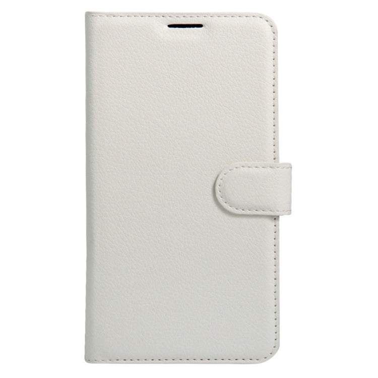 For ZTE Grand X 4 Litchi Texture Horizontal Flip Leather Case with Holder & Card Slots & Wallet