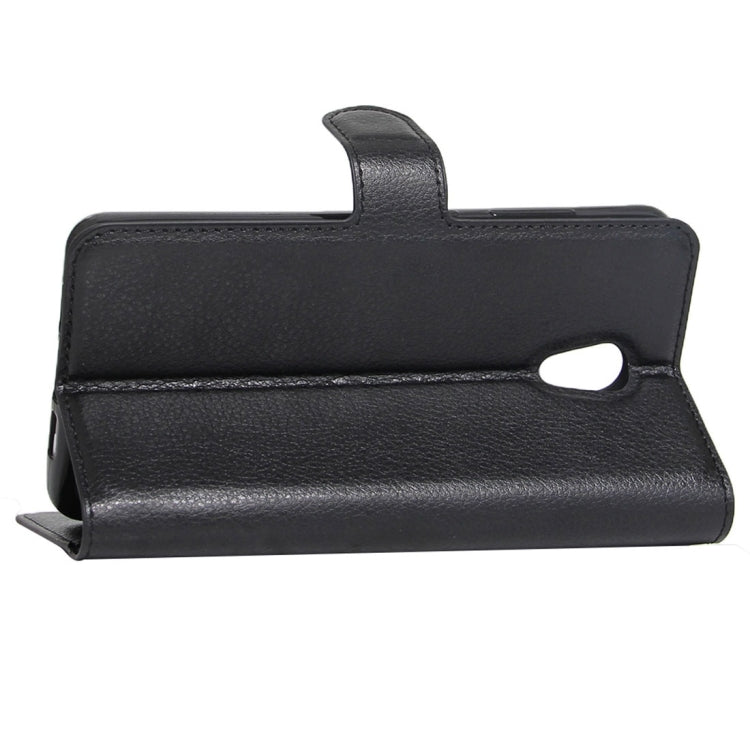 For Meizu M5 Note Litchi Texture Horizontal Flip Leather Case with Holder & Card Slots & Wallet