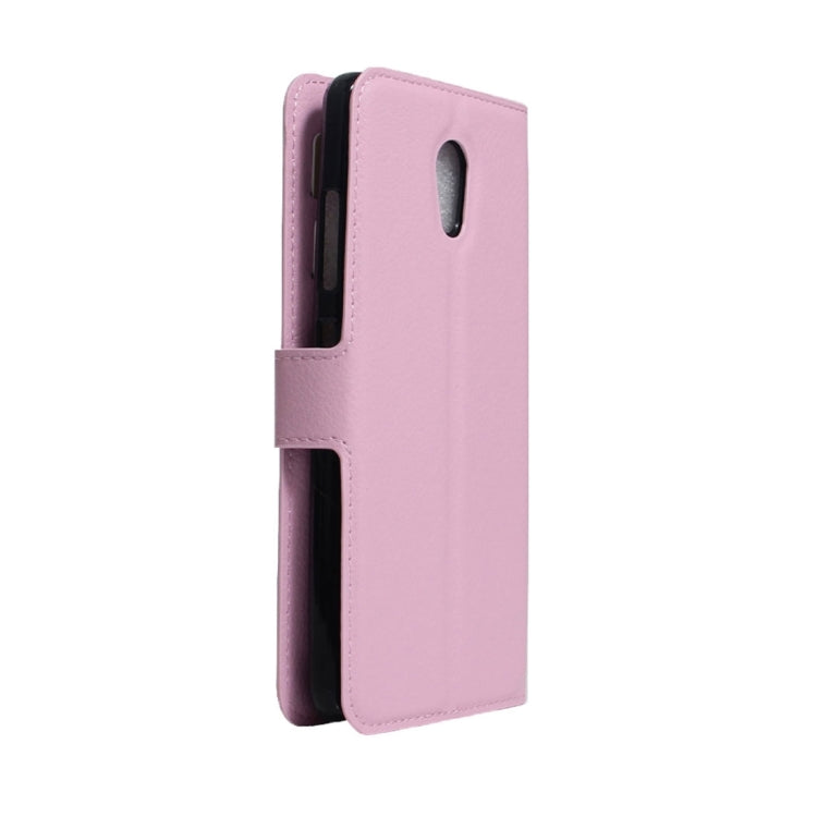 For Meizu M5 Note Litchi Texture Horizontal Flip Leather Case with Holder & Card Slots & Wallet