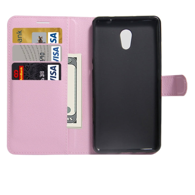 For Meizu M5 Note Litchi Texture Horizontal Flip Leather Case with Holder & Card Slots & Wallet