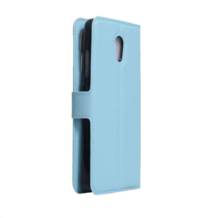 For Meizu M5 Note Litchi Texture Horizontal Flip Leather Case with Holder & Card Slots & Wallet