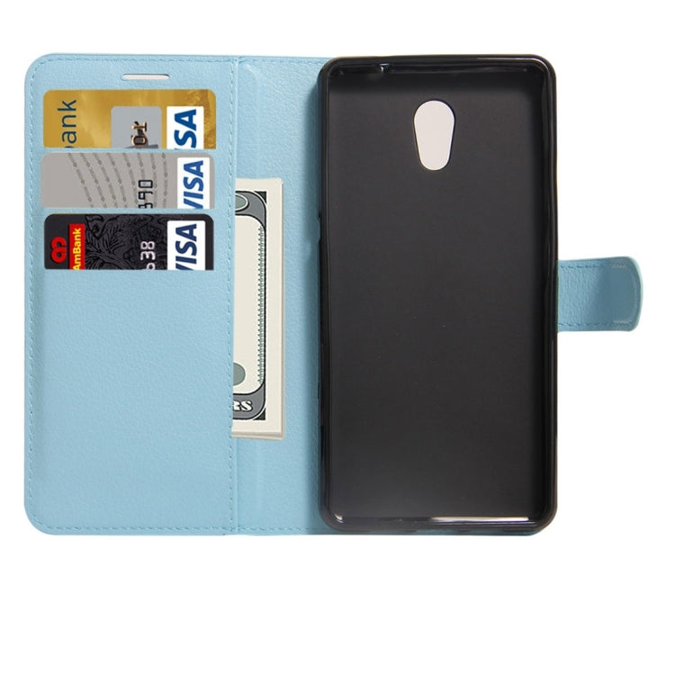For Meizu M5 Note Litchi Texture Horizontal Flip Leather Case with Holder & Card Slots & Wallet