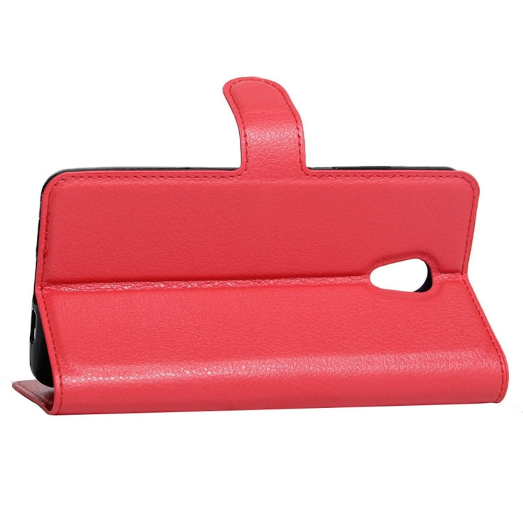 For Meizu M5 Note Litchi Texture Horizontal Flip Leather Case with Holder & Card Slots & Wallet