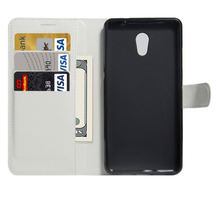 For Meizu M5 Note Litchi Texture Horizontal Flip Leather Case with Holder & Card Slots & Wallet