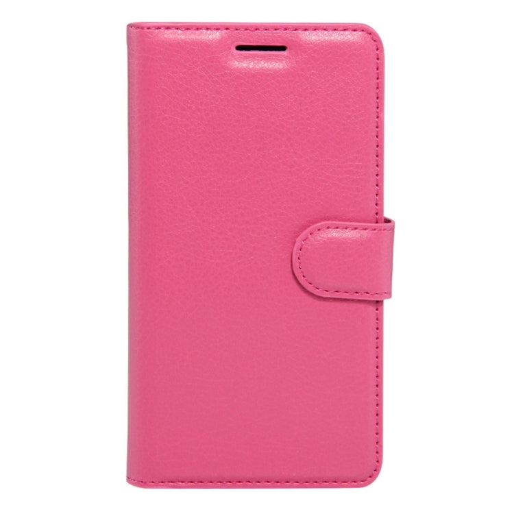 For Alcatel One Touch Idol X+ / 6043D Litchi Texture Horizontal Flip Leather Case with Holder & Card Slots & Wallet