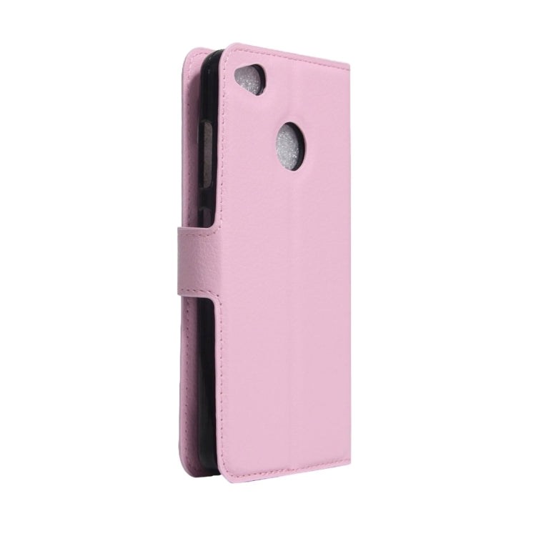 For ZTE Nubia Z11 MiniS Litchi Texture Horizontal Flip Leather Case with Holder & Card Slots & Wallet