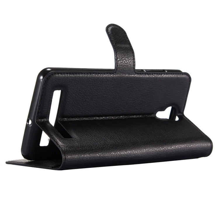 For DOOGEE X7 Pro Litchi Texture Horizontal Flip Leather Case with Holder & Card Slots & Wallet