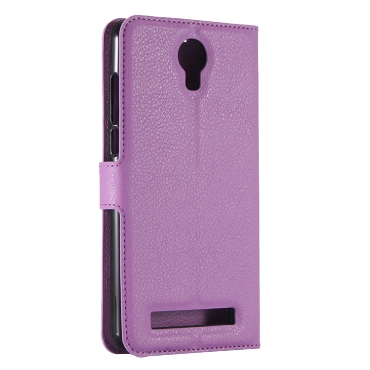 For DOOGEE X7 Pro Litchi Texture Horizontal Flip Leather Case with Holder & Card Slots & Wallet
