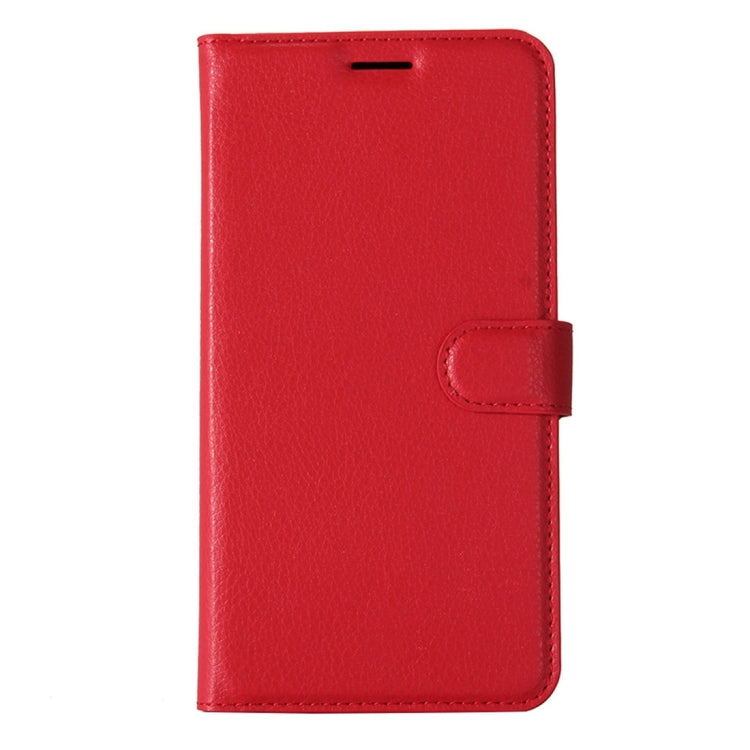 For DOOGEE X7 Pro Litchi Texture Horizontal Flip Leather Case with Holder & Card Slots & Wallet