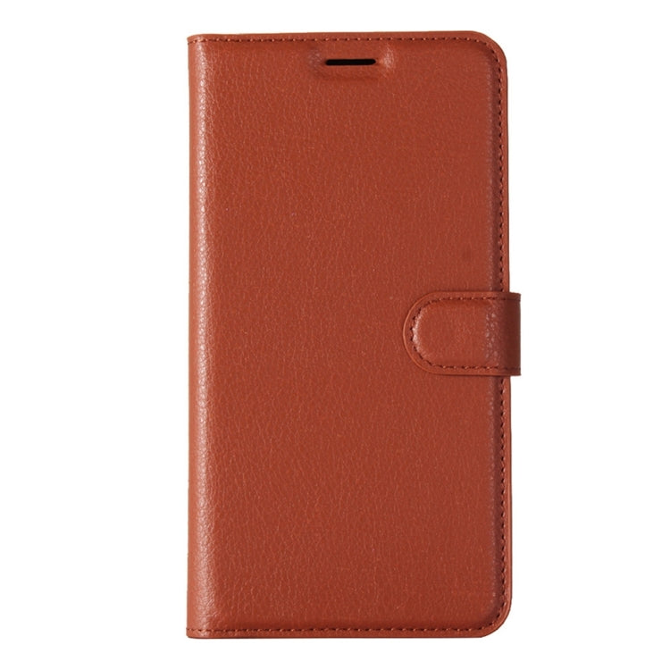 For DOOGEE X7 Pro Litchi Texture Horizontal Flip Leather Case with Holder & Card Slots & Wallet
