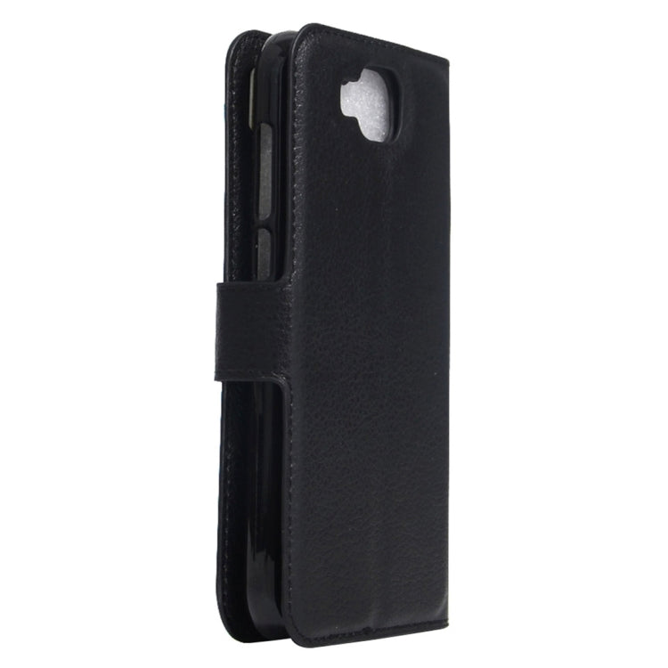 For DOOGEE X9 mini Litchi Texture Horizontal Flip Leather Case with Holder & Card Slots & Wallet