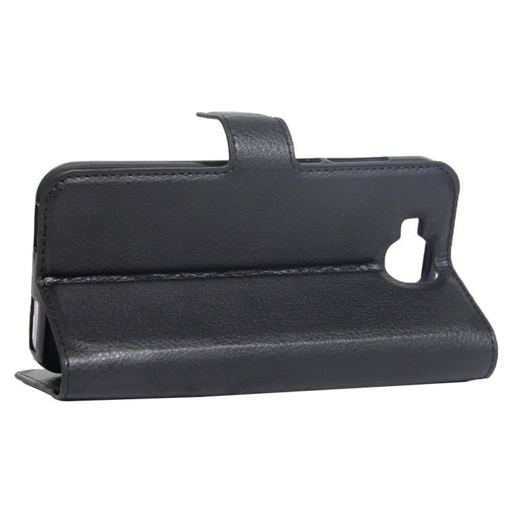 For DOOGEE X9 mini Litchi Texture Horizontal Flip Leather Case with Holder & Card Slots & Wallet