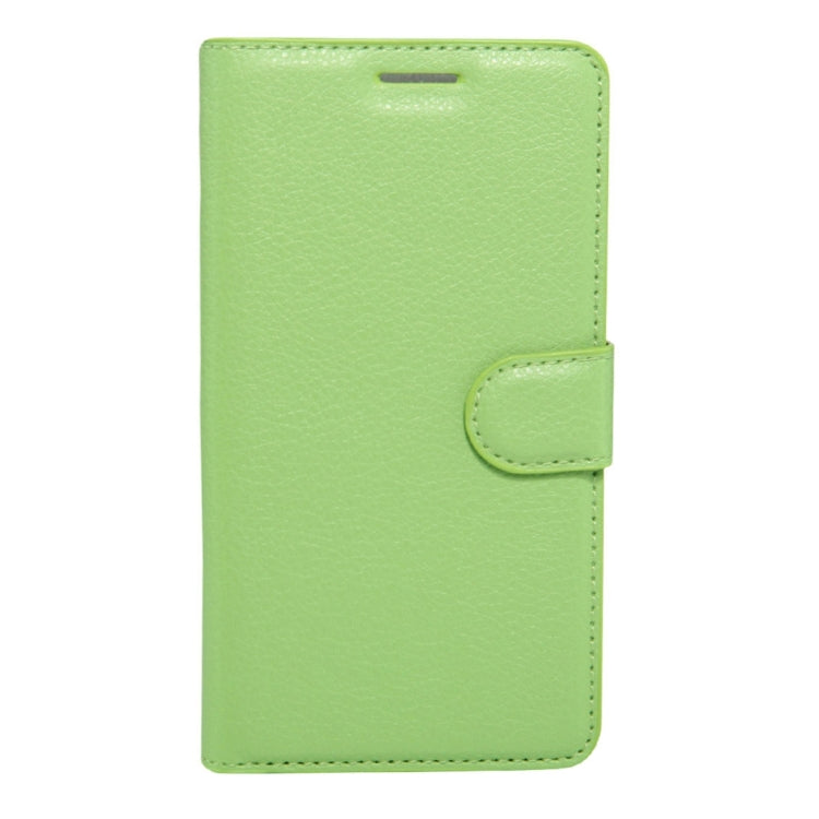 For DOOGEE X9 Litchi Texture Horizontal Flip Leather Case with Holder & Card Slots & Wallet