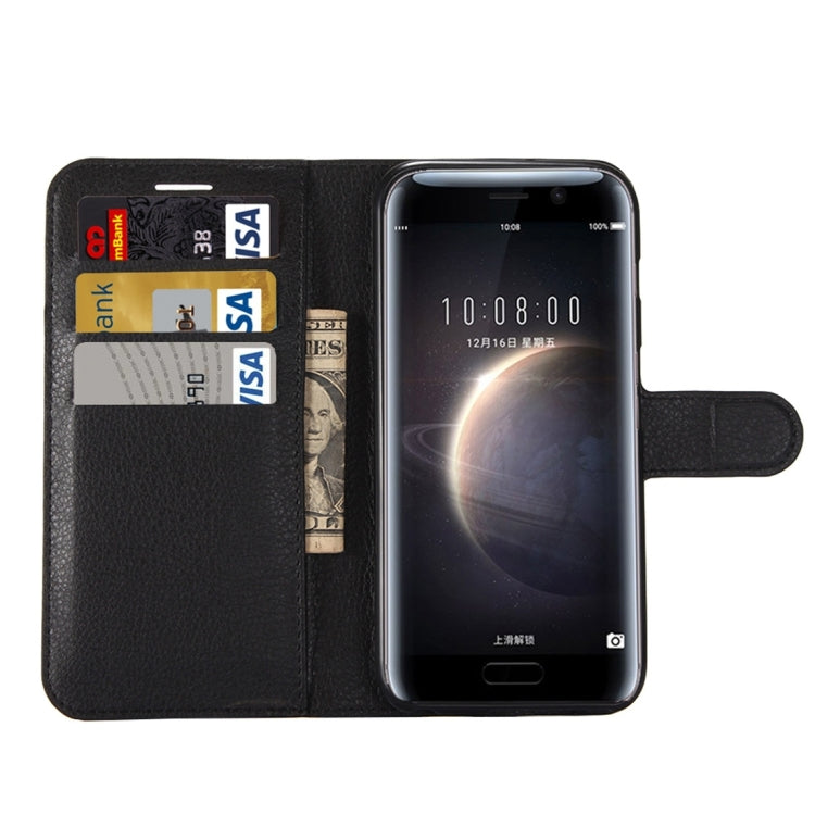 For Huawei Honor Magic Litchi Texture Horizontal Flip Leather Case with Holder & Card Slots & Wallet