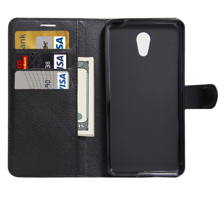For Lenovo P2 Litchi Texture Horizontal Flip Leather Case with Holder & Card Slots & Wallet