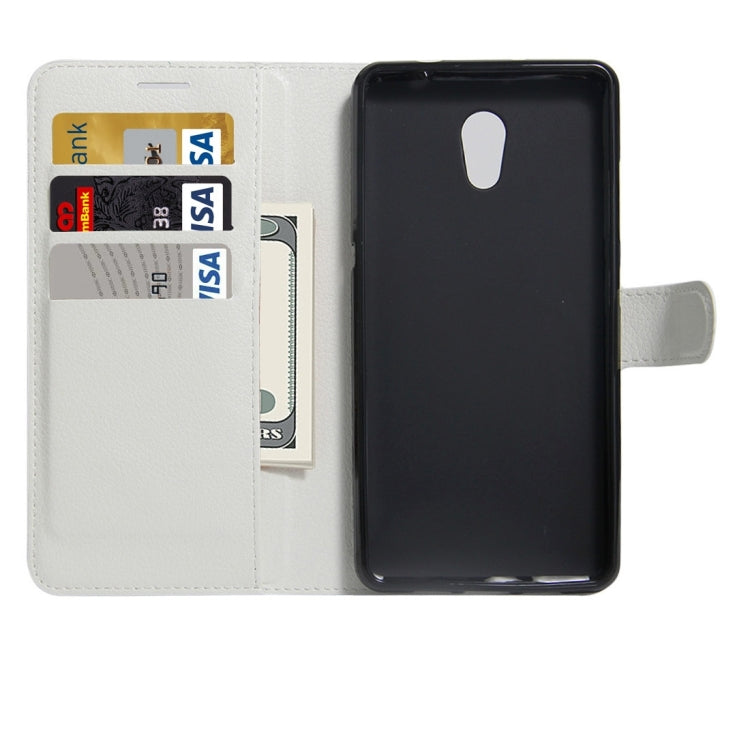 For Lenovo P2 Litchi Texture Horizontal Flip Leather Case with Holder & Card Slots & Wallet