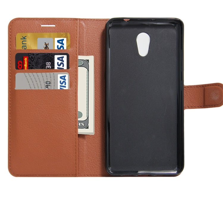For Lenovo P2 Litchi Texture Horizontal Flip Leather Case with Holder & Card Slots & Wallet