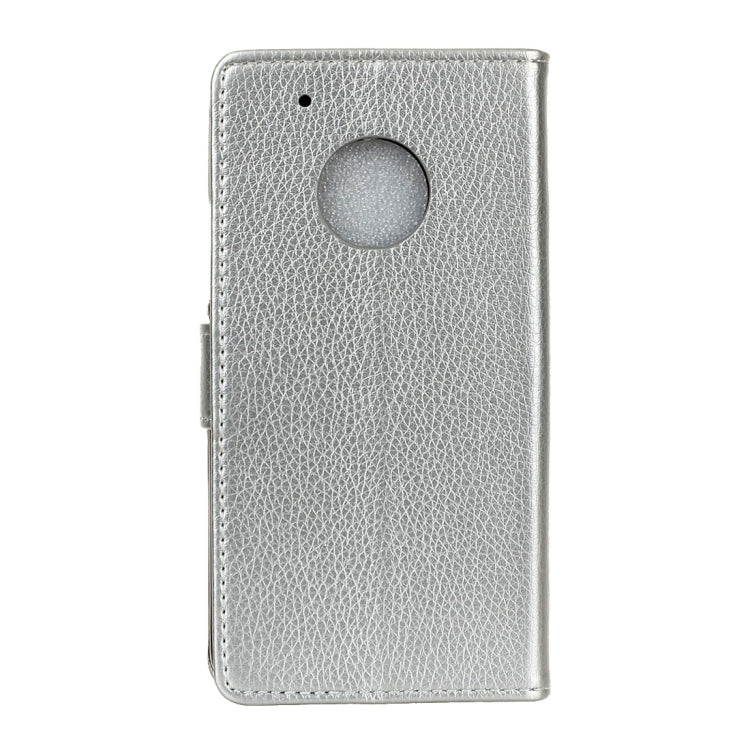 For Motorola Moto G (5th Gen.) Litchi Texture Horizontal Flip Leather Case with Holder & Card Slots & Wallet & Photo Frame