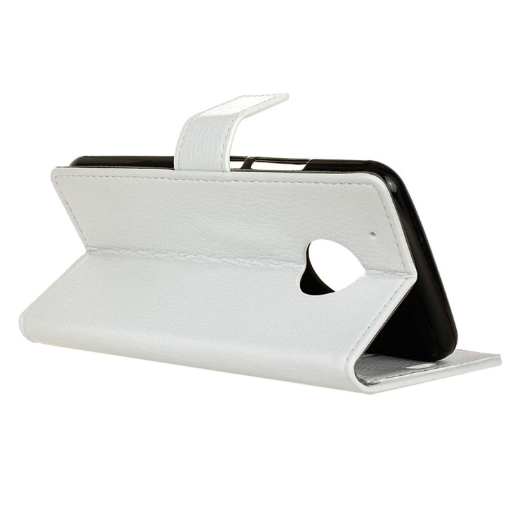 For Motorola Moto G (5th Gen.) Litchi Texture Horizontal Flip Leather Case with Holder & Card Slots & Wallet & Photo Frame