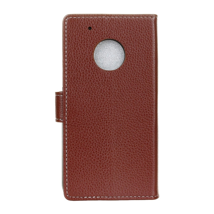 For Motorola Moto G (5th Gen.) Litchi Texture Horizontal Flip Leather Case with Holder & Card Slots & Wallet & Photo Frame