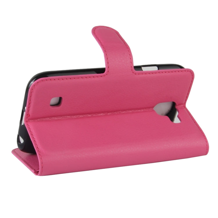 For LG K3 (2017) Litchi Texture Horizontal Flip Leather Case with Holder & Card Slots & Wallet