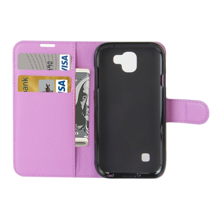 For LG K3 (2017) Litchi Texture Horizontal Flip Leather Case with Holder & Card Slots & Wallet