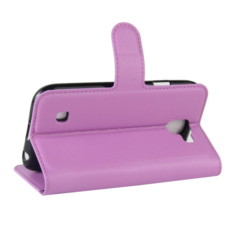 For LG K3 (2017) Litchi Texture Horizontal Flip Leather Case with Holder & Card Slots & Wallet