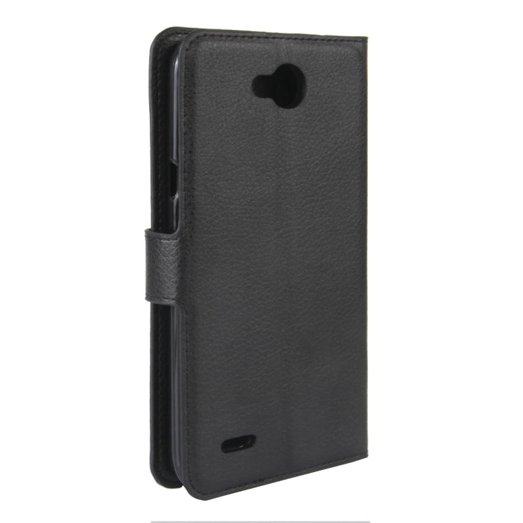 For LG X power2 Litchi Texture Horizontal Flip Leather Case with Holder & Card Slots & Wallet