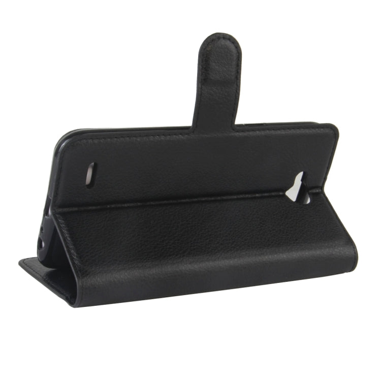 For LG X power2 Litchi Texture Horizontal Flip Leather Case with Holder & Card Slots & Wallet