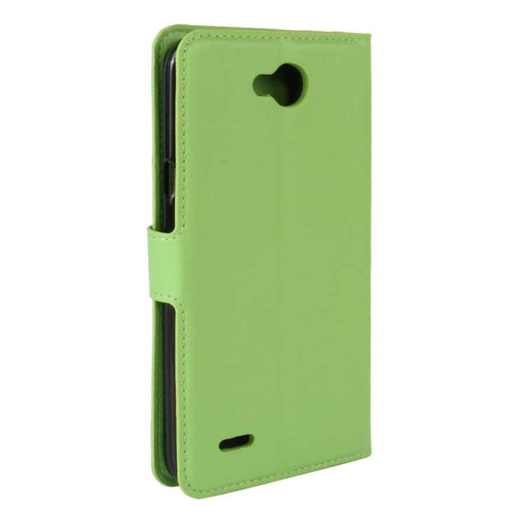 For LG X power2 Litchi Texture Horizontal Flip Leather Case with Holder & Card Slots & Wallet