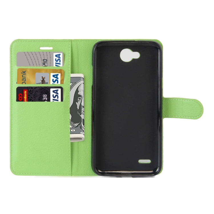 For LG X power2 Litchi Texture Horizontal Flip Leather Case with Holder & Card Slots & Wallet