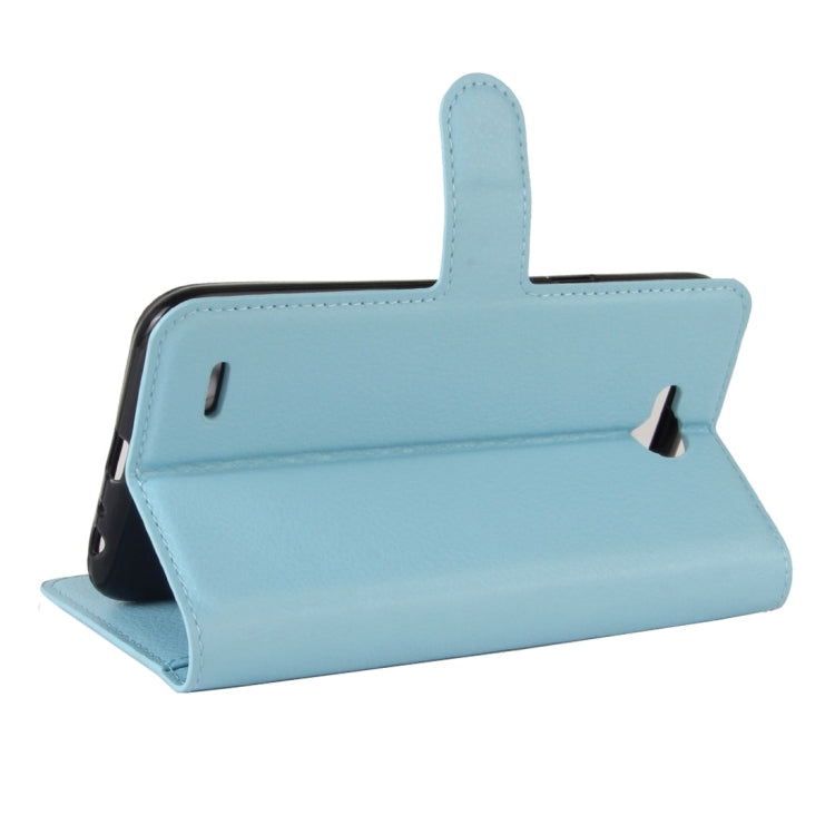 For LG X power2 Litchi Texture Horizontal Flip Leather Case with Holder & Card Slots & Wallet