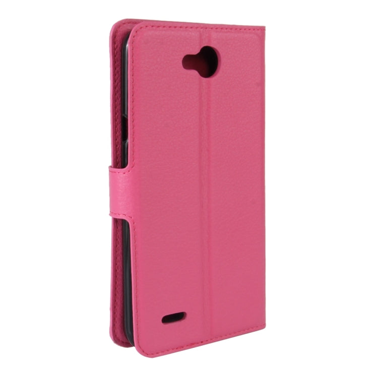 For LG X power2 Litchi Texture Horizontal Flip Leather Case with Holder & Card Slots & Wallet