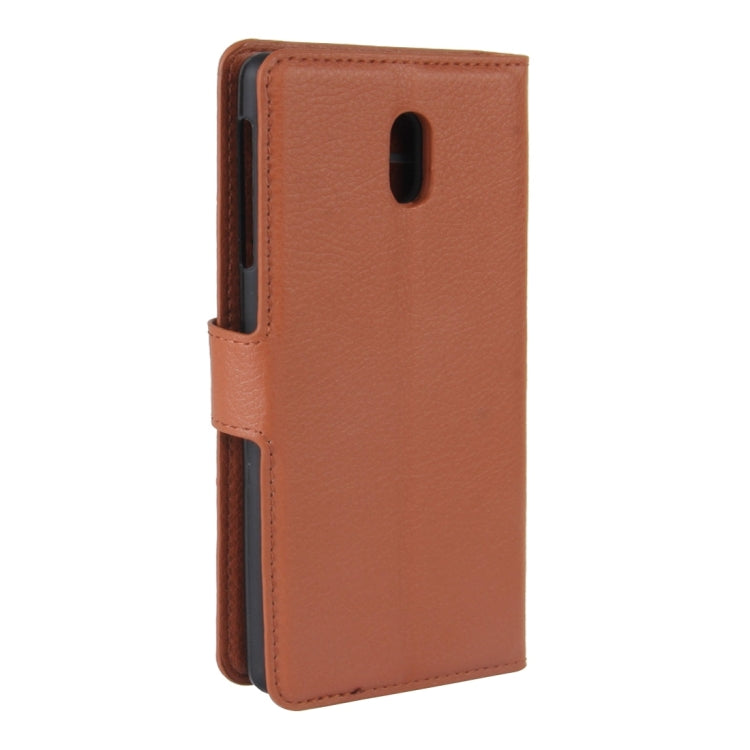 For Nokia 3 Litchi Texture Horizontal Flip Leather Case with Holder & Card Slots & Wallet