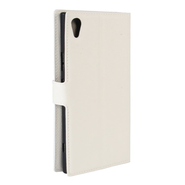 For Sony Xperia XA1 Ultra Litchi Texture Horizontal Flip Leather Case with Holder & Card Slots & Wallet