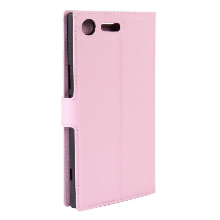 For Sony Xperia XZ Premium Litchi Texture Horizontal Flip Leather Case with Holder & Card Slots & Wallet