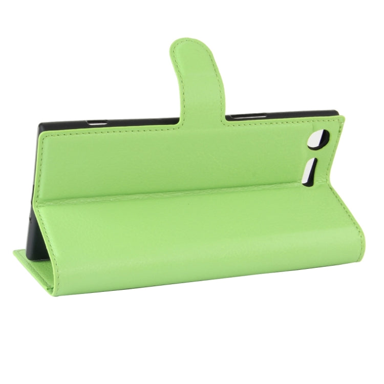 For Sony Xperia XZ Premium Litchi Texture Horizontal Flip Leather Case with Holder & Card Slots & Wallet