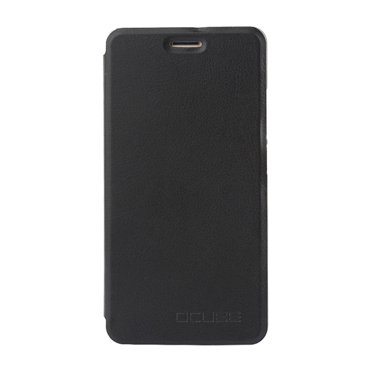 OCUBE for Oukitel C5 Pro Spring Texture Horizontal Flip Leather Case with Holder(Black)