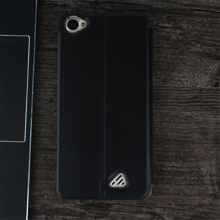 OCUBE for Oukitel C5 Pro Spring Texture Horizontal Flip Leather Case with Holder(Black)