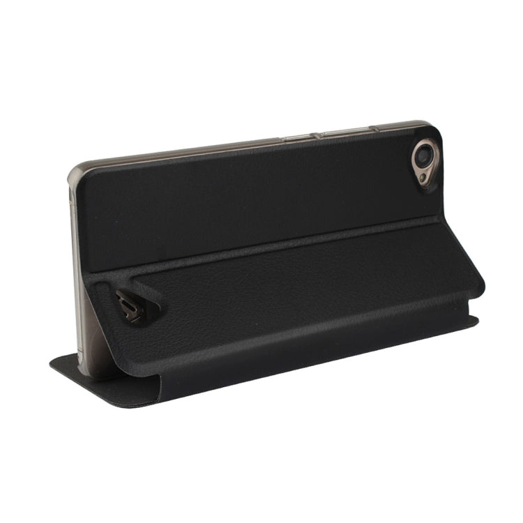 OCUBE for Oukitel C5 Pro Spring Texture Horizontal Flip Leather Case with Holder(Black)