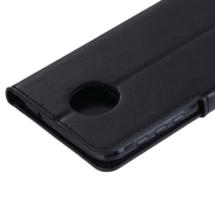 For Motorola Moto Z Crazy Horse Texture Horizontal Flip PU Leather Case with Holder & Card Slots & Wallet & Lanyard