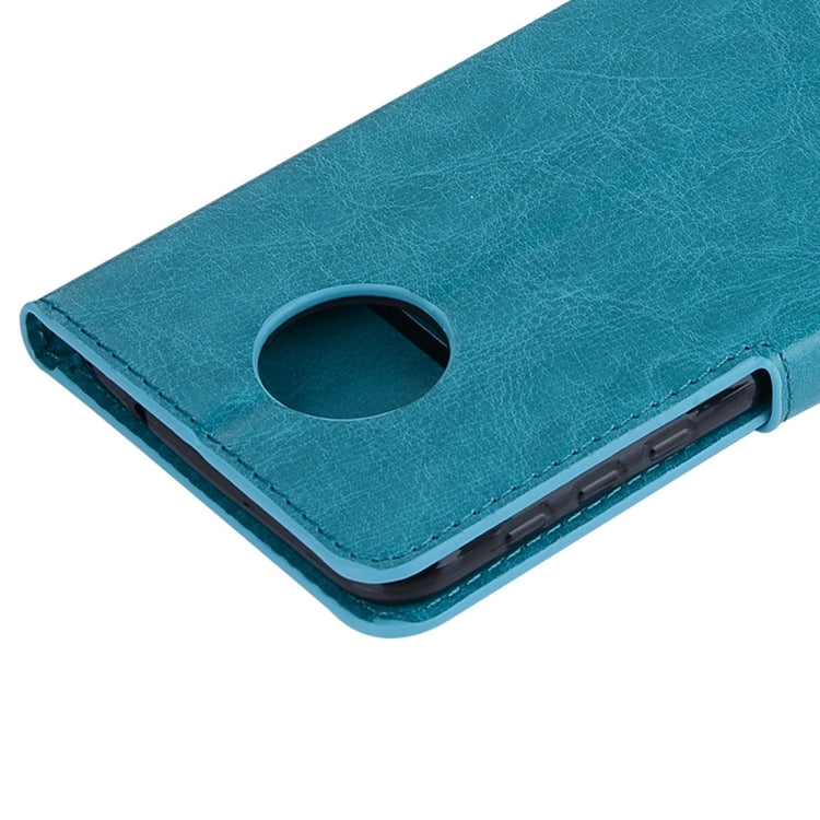 For Motorola Moto Z Crazy Horse Texture Horizontal Flip PU Leather Case with Holder & Card Slots & Wallet & Lanyard