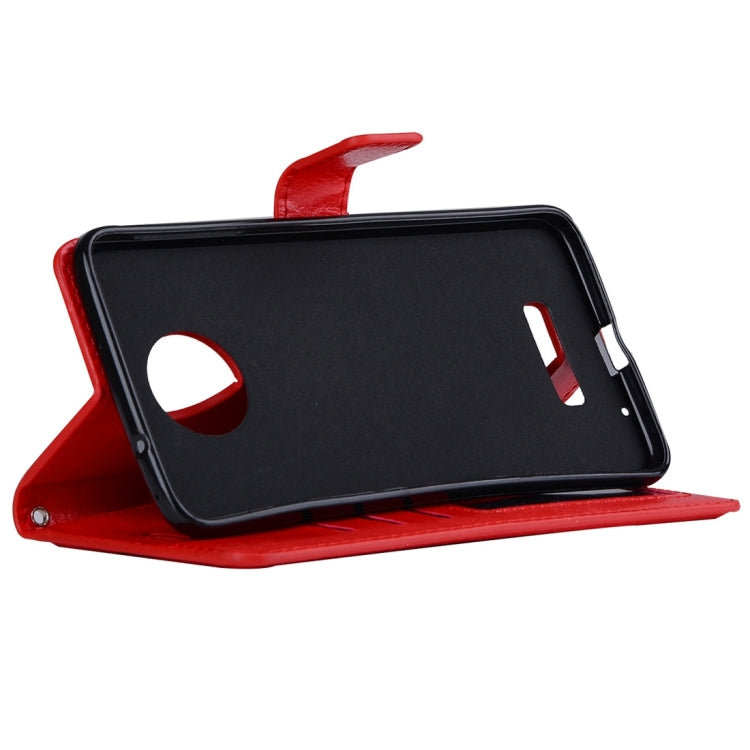 For Motorola Moto Z Crazy Horse Texture Horizontal Flip PU Leather Case with Holder & Card Slots & Wallet & Lanyard