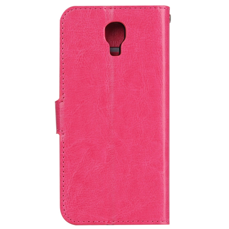 For LG X Screen Crazy Horse Texture Horizontal Flip PU Leather Case with Holder & Card Slots & Wallet