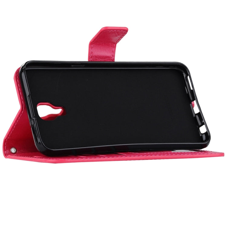 For LG X Screen Crazy Horse Texture Horizontal Flip PU Leather Case with Holder & Card Slots & Wallet